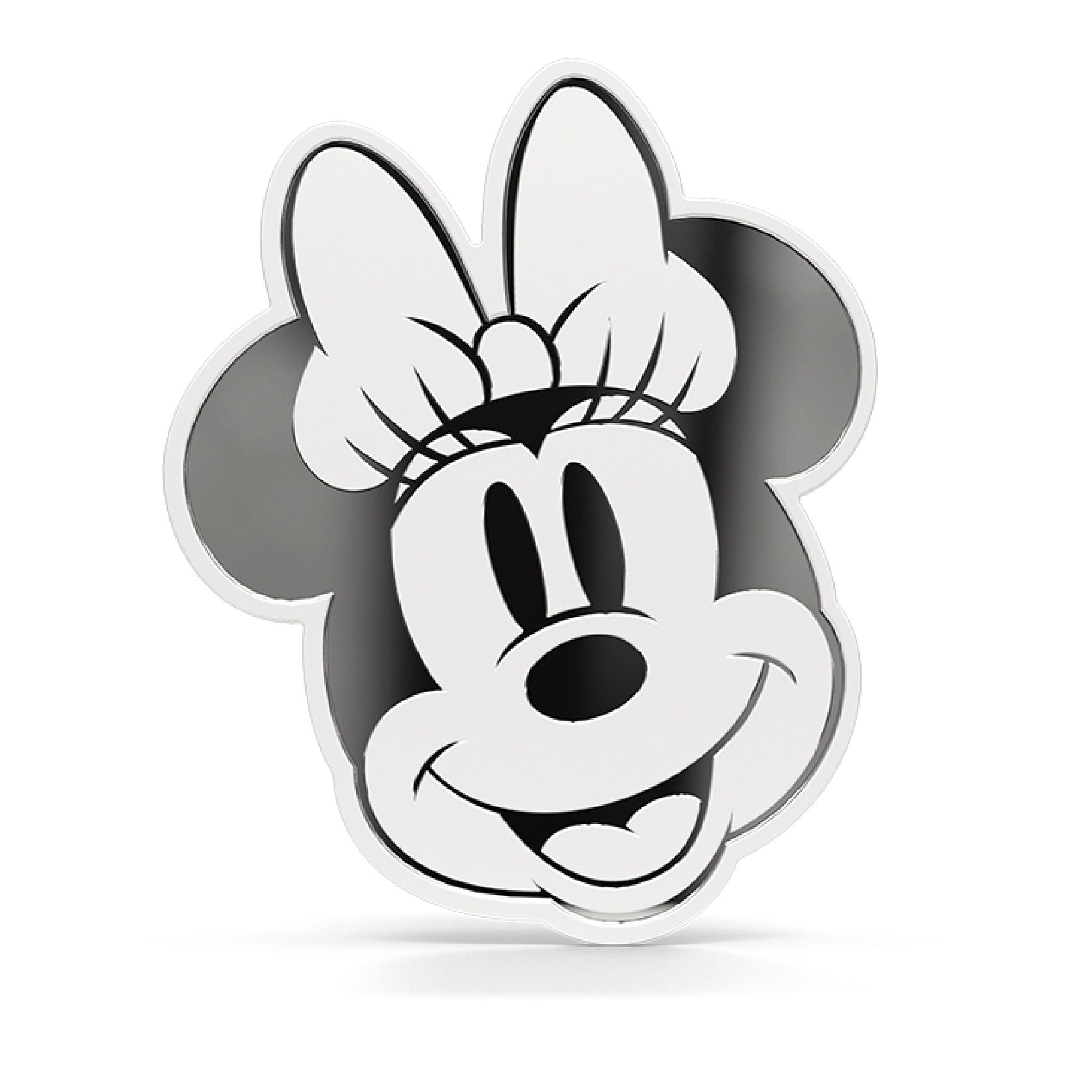 Minnie Mouse - Mickey and Friends - Iconic Expressions Silver Collectible by Agoro