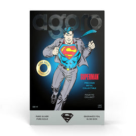 Superman DC Comics Blind Box Silver Collectible by Agoro