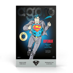 Superman DC Comics Blind Box Silver Collectible by Agoro