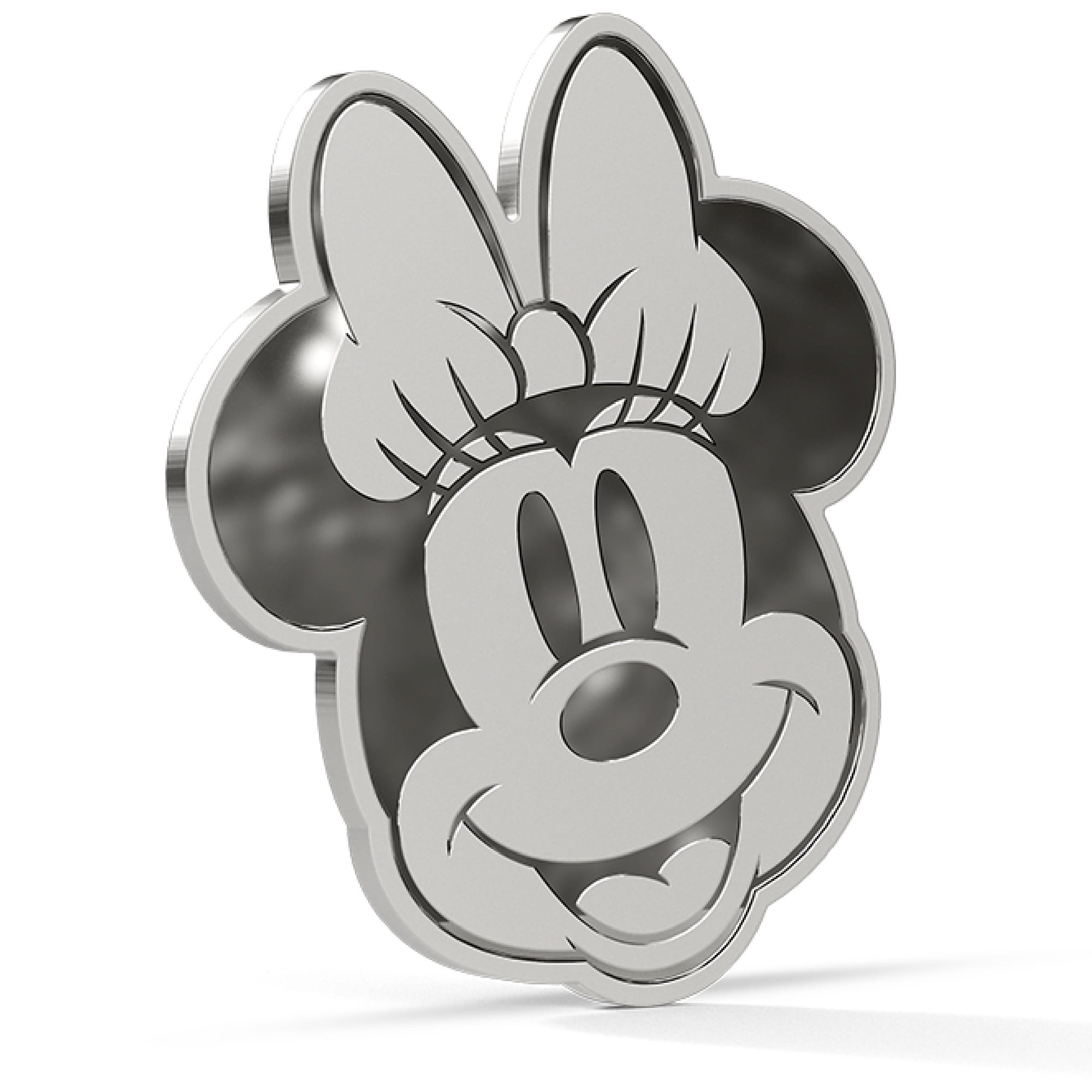 Minnie Mouse - Mickey and Friends - Iconic Expressions Silver Collectible by Agoro