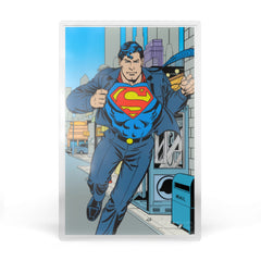 Superman DC Comics Blind Box Silver Collectible by Agoro