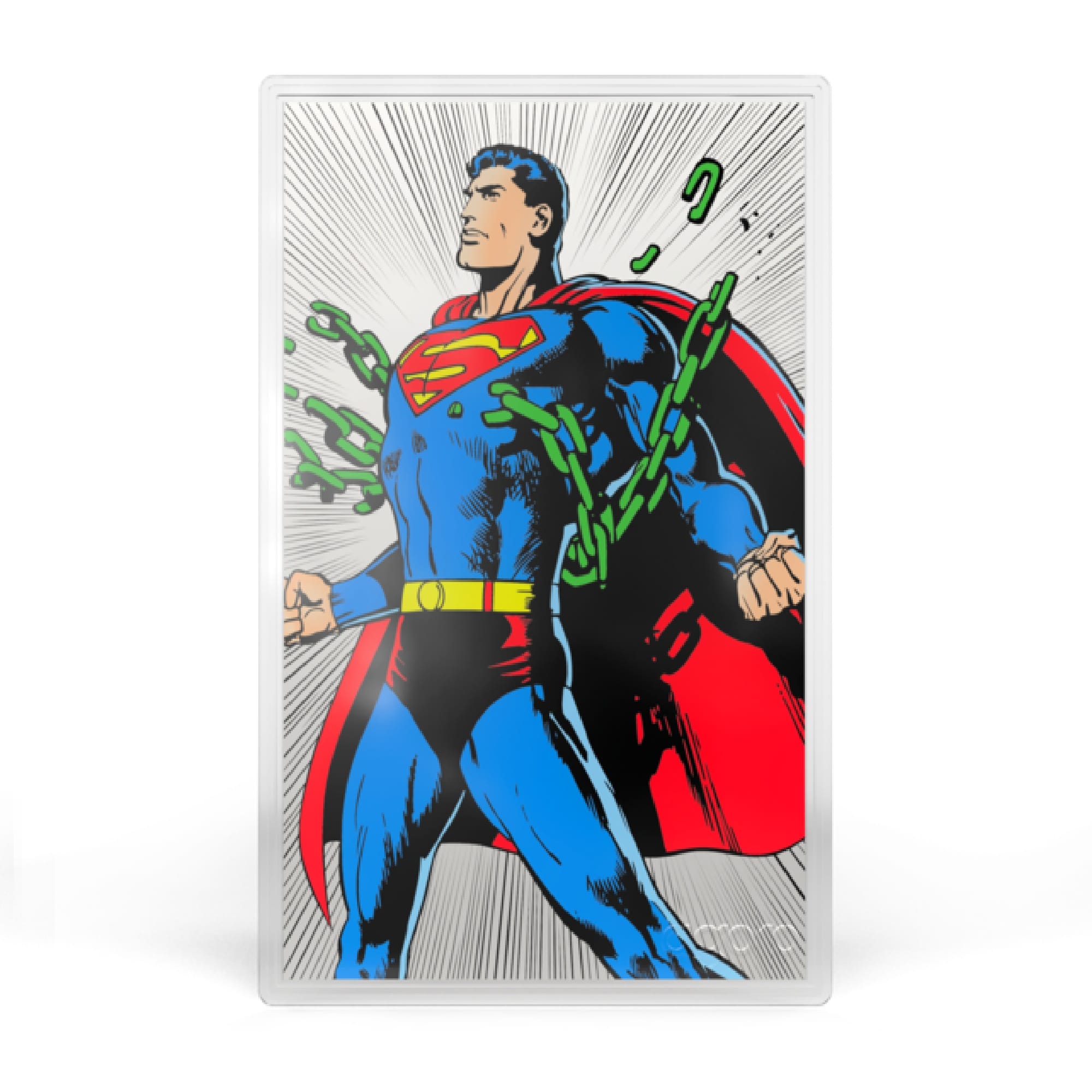 Superman DC Comics Blind Box Silver Collectible by Agoro