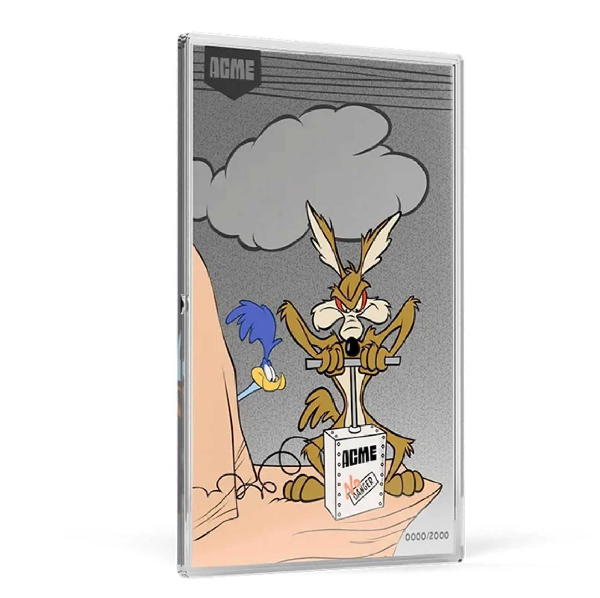 Wile E. Coyote Acme TNT Plunger - Looney Tunes 5g Silver Collectible by Agoro