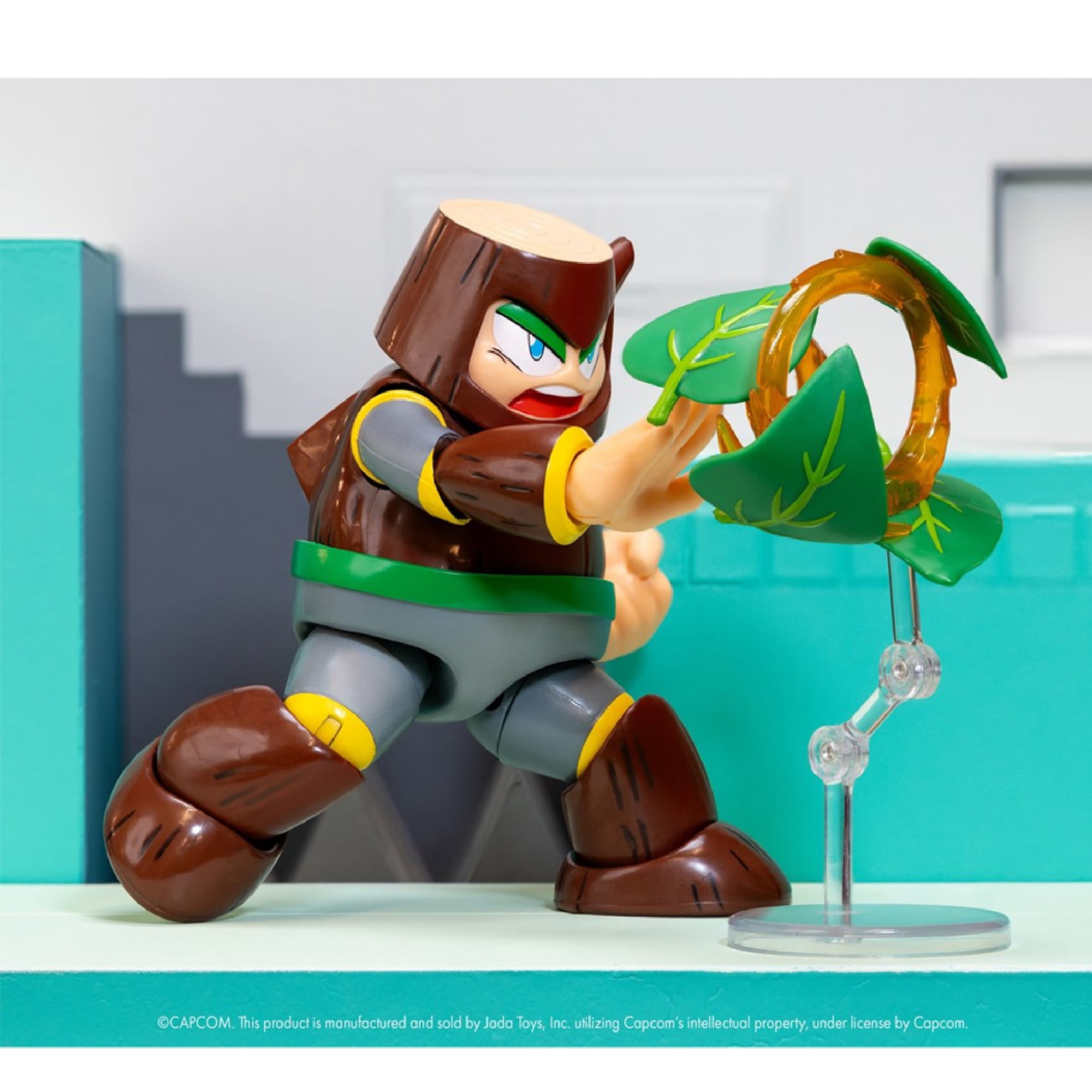 Wood Man - Mega Man Villain 1:12 Scale Deluxe Action Figure by Jada Toys