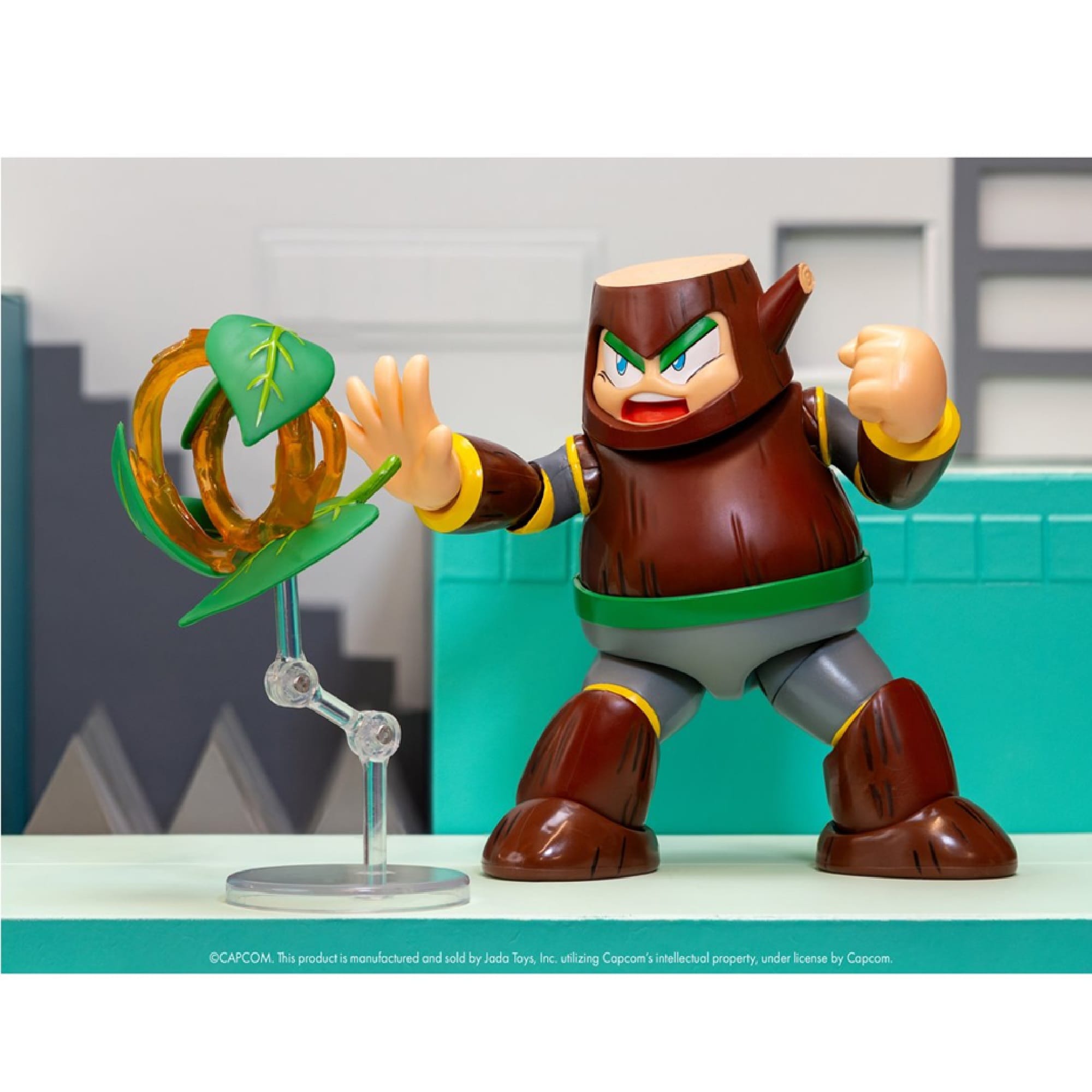 Wood Man - Mega Man Villain 1:12 Scale Deluxe Action Figure by Jada Toys