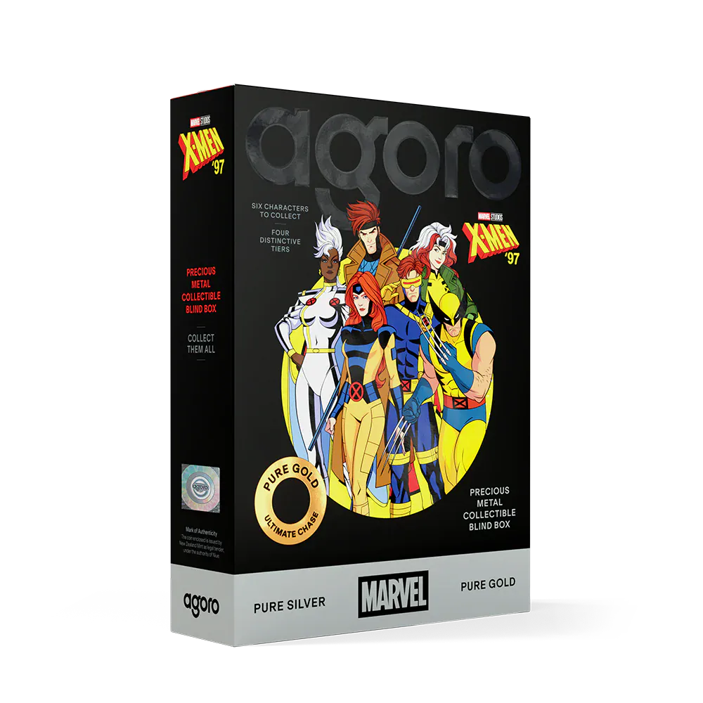 Marvel X-Men '97 Heroes 5g Silver Foil Blind Box by Agoro