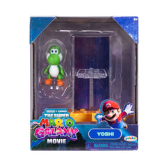 Yoshi 1.5 inch Feature Figs Super Mario Galaxy Movie Jakks Pacific