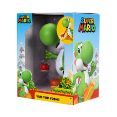 Yum Yum Yoshi 9.5-Inch Interactive Figure Super Mario by JAKKS Pacific