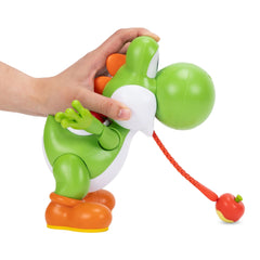 Yum Yum Yoshi 9.5-Inch Interactive Figure Super Mario by JAKKS Pacific