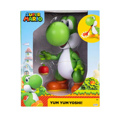 Yum Yum Yoshi 9.5-Inch Interactive Figure Super Mario by JAKKS Pacific