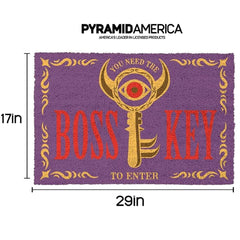 Nintendo The Legend of Zelda Boss Key Coir Doormat 17