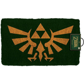 The Legend of Zelda Hylian Crest 29" x 17" Doormat – Official Nintendo