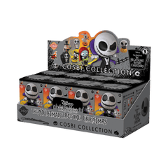 Disney's Nightmare Before Christmas Cosbi Bobble Head Sealed Case Contains 8 Blind Boxes