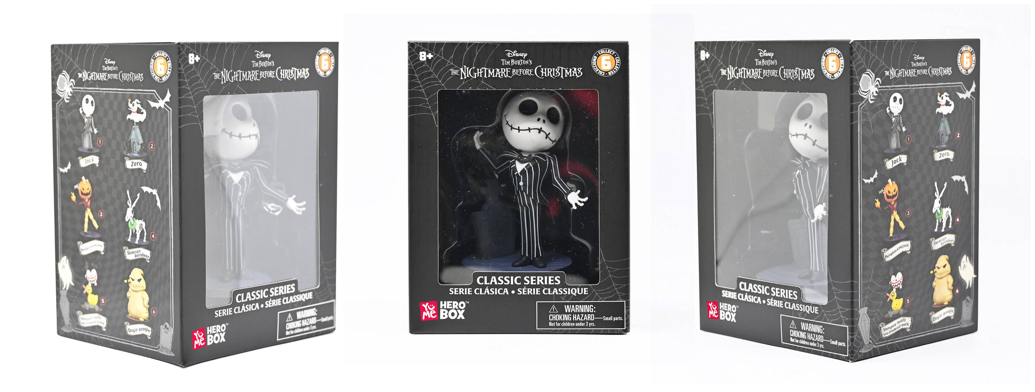 Disney The Nightmare Before Christmas Window Box Mini Figures Case of 6 by YuMe