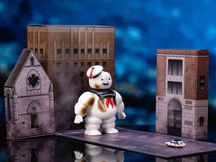 Ghostbusters Nanoscene 6-Inch Stay Puft Marshmallow Man with Nano Ecto-1 Die-Cast Vehicle by Jada Toys