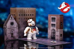 Ghostbusters Nanoscene 6-Inch Stay Puft Marshmallow Man with Nano Ecto-1 Die-Cast Vehicle by Jada Toys