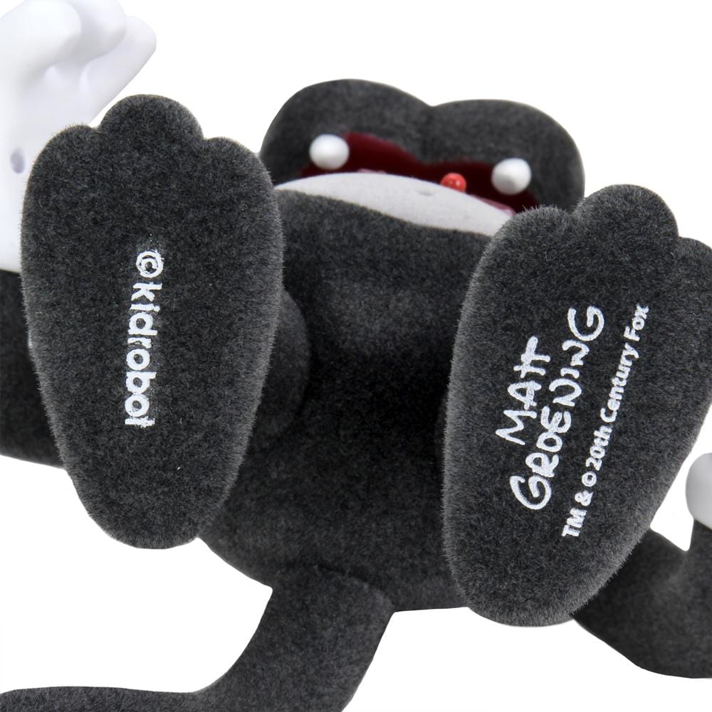 Itchy and Scratchy Flocked Version Medium Figure Set by The Simpsons x Kidrobot - IamRetro Exclusive