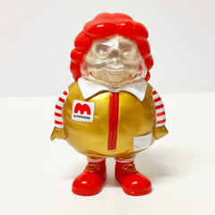 Gold & Red Clear Skull McSupersized Sofubi Vinyl 6