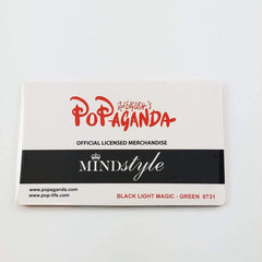 MC Supersized Green Black Light Magic by Ron English Popaganda