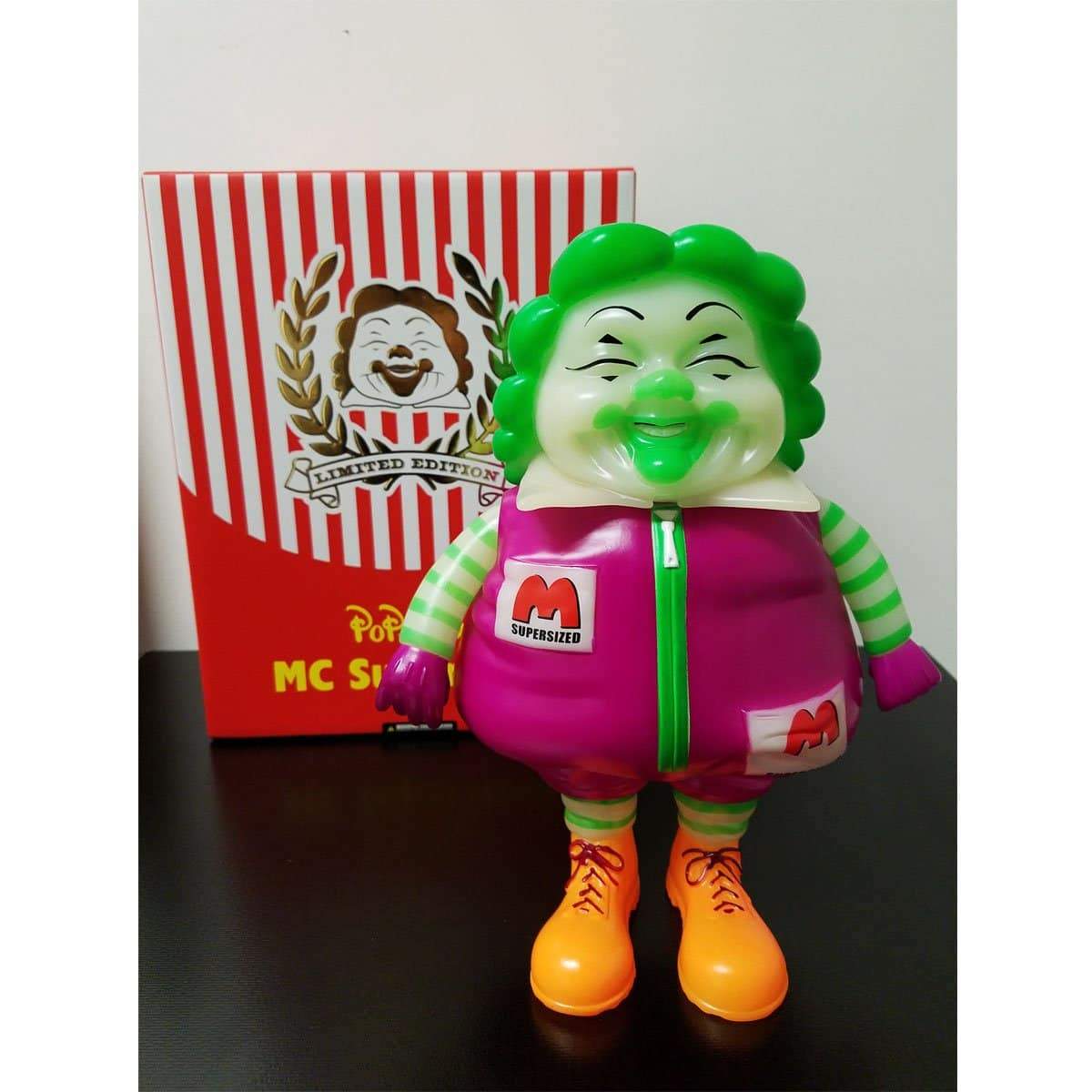 MC Supersized Purple Black Light Magic by Ron English Popaganda