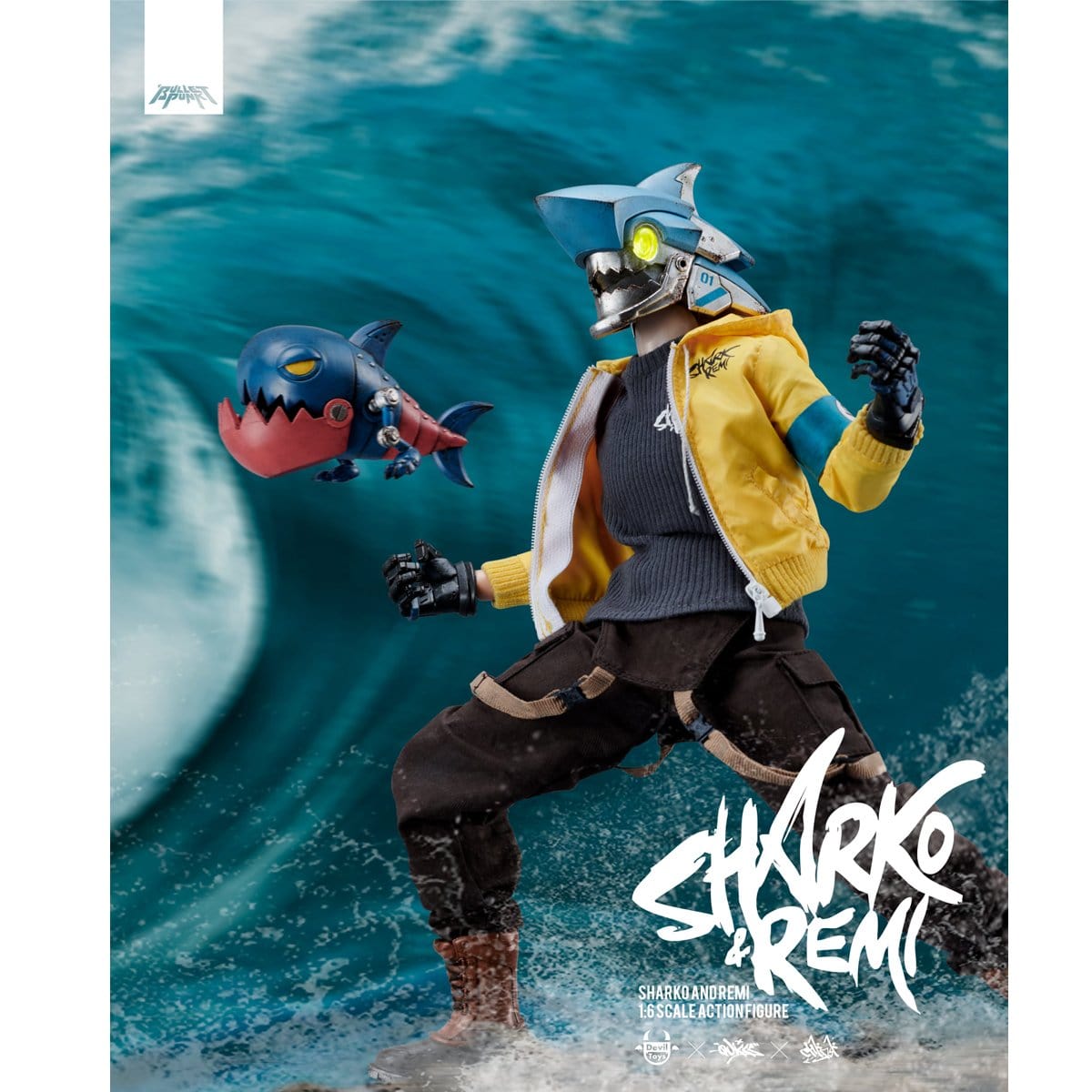 Sharko & Remi 'OG Submariner' 1/6 Scale Figure by Chk Dsk x Quiccs x Devil Toys
