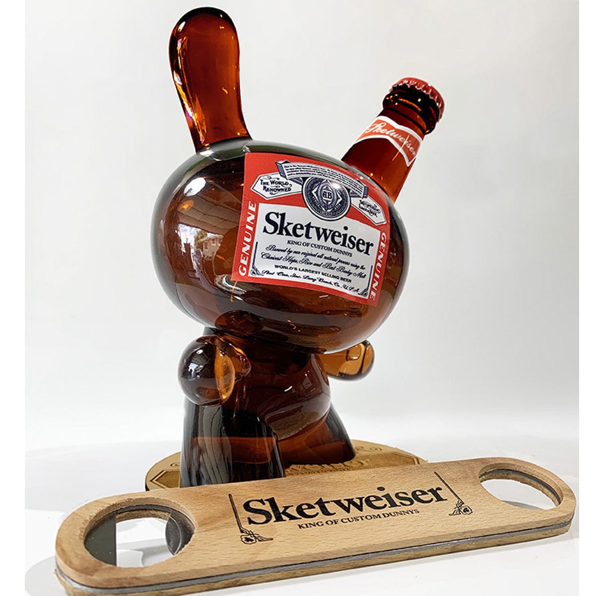 Sketweiser 8” Custom Resin Dunny by Sket-One