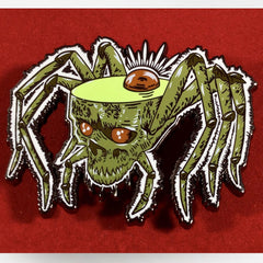 'Arachnid-Cado' Collaborative Pin by JesseJFR x Godmachine