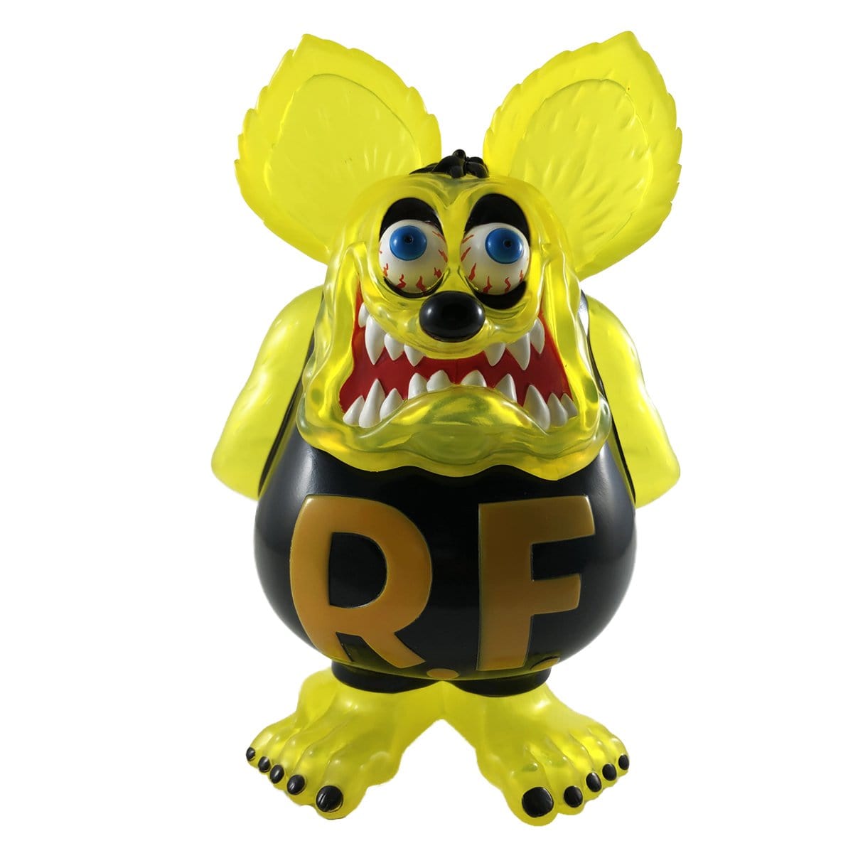Rat Fink Translucent Yellow by Ed Roth x Secret base Sofubi