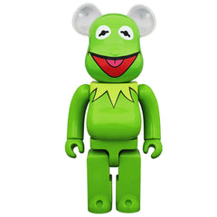 Kermit the Frog 400% + 100% Bearbrick by Medicom