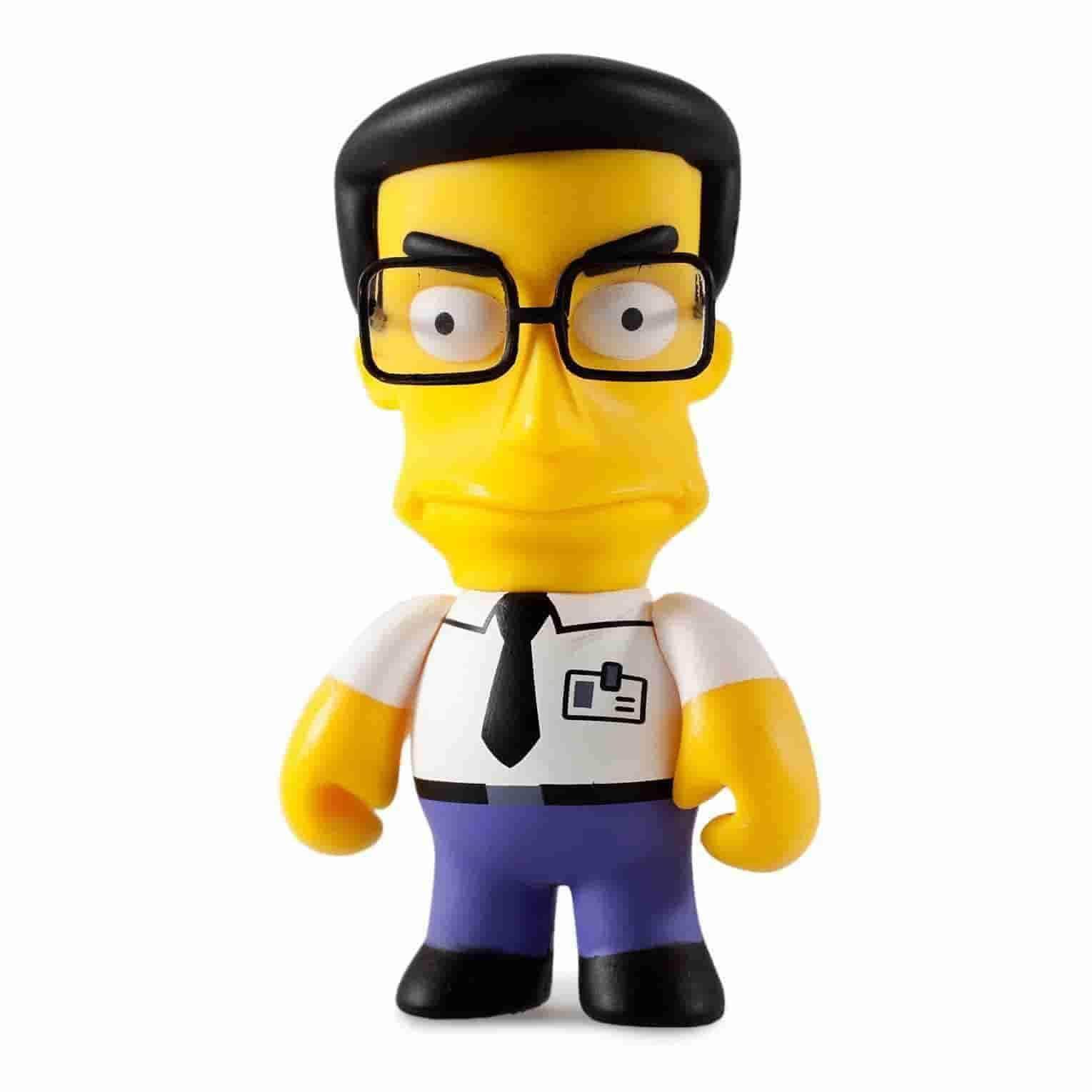 Frank Grimes Simpsons 25th Anniversary Vinyl Mini Series by Kidrobot