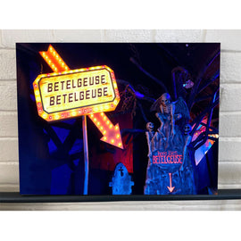 Here Lies Betlegeuse Gallery Wrapped Canvas Art 12x16