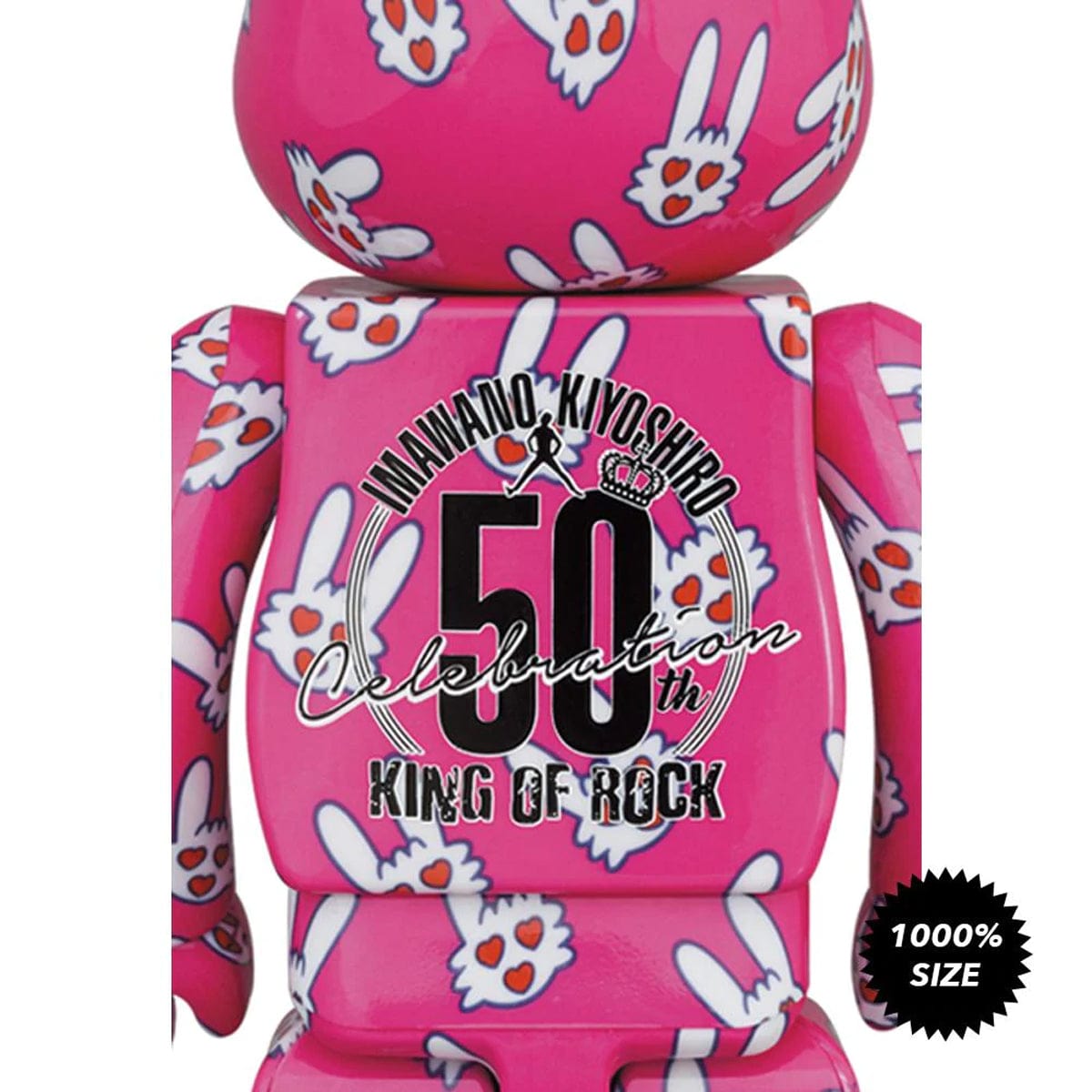 Hitohatausagi 1000% Bearbrick by Medicom