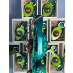 Let Them Eat War!! Avocado Grenade Resin Sculpture by JesseJFR