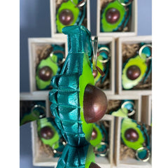 Let Them Eat War!! Avocado Grenade Resin Sculpture by JesseJFR
