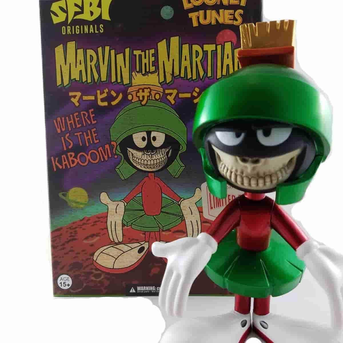 Marvin the Martian Grin - Holiday Metallic Exclusive Version - Ron English