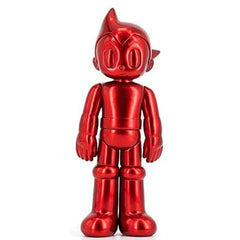 Metallic Red Astro Boy Closed Eyes Mini Figure by ToyQube