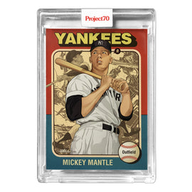 Mickey Mantle by Quiccs - Topps Project 70