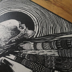 'Monk' Signed Lithograph Print by Godmachine