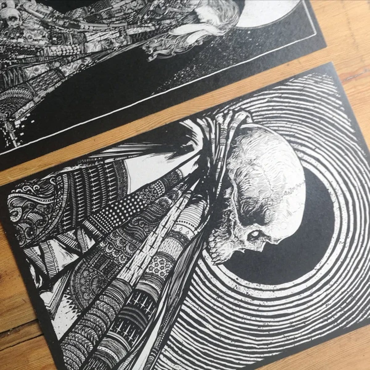 'Monk' Signed Lithograph Print by Godmachine