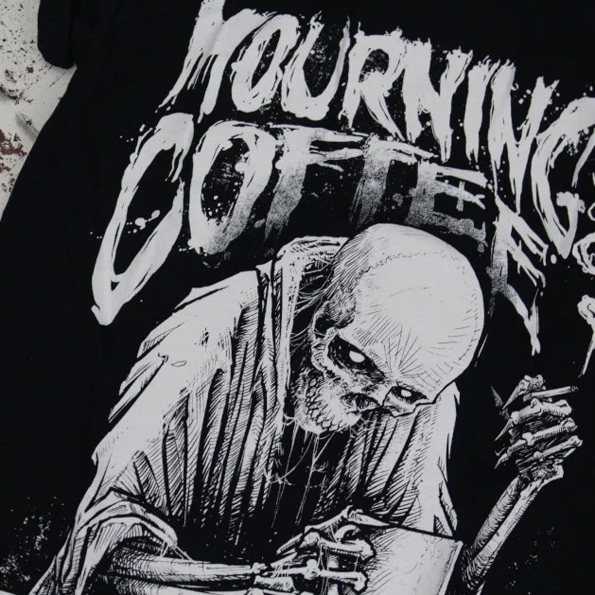 Mourning Coffee T-Shirt by Godmachine