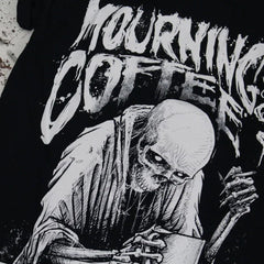 Mourning Coffee T-Shirt by Godmachine