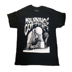Mourning Coffee T-Shirt by Godmachine