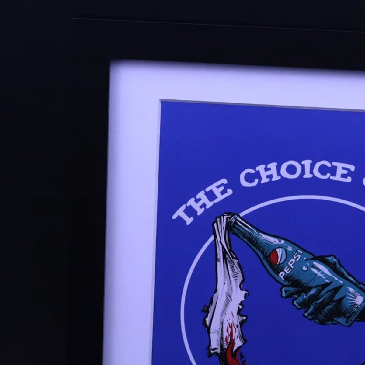 'My Choice Molotov' Lithograph Print Signed by Godmachine