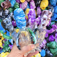 Phantom Fuckers - Crazy Marbled Japanese Sofubi by Monster Farm x Black Book Toy