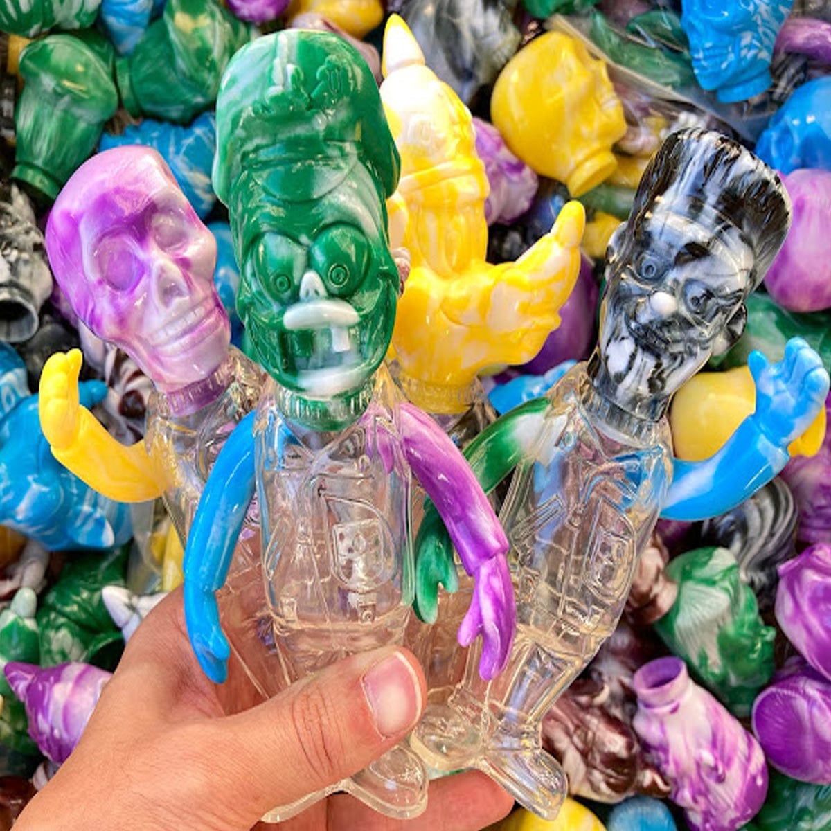 Phantom Fuckers - Crazy Marbled Japanese Sofubi by Monster