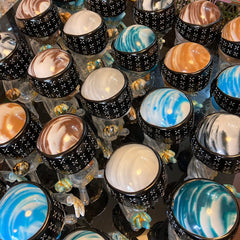 Psycho -Kun Crazy Mixed Marble Japan Sofubi by Suicidal Tendencies x Black Book Toys