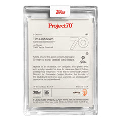 Tim Lincecum by Quiccs - Topps Project 70 Baseball Card