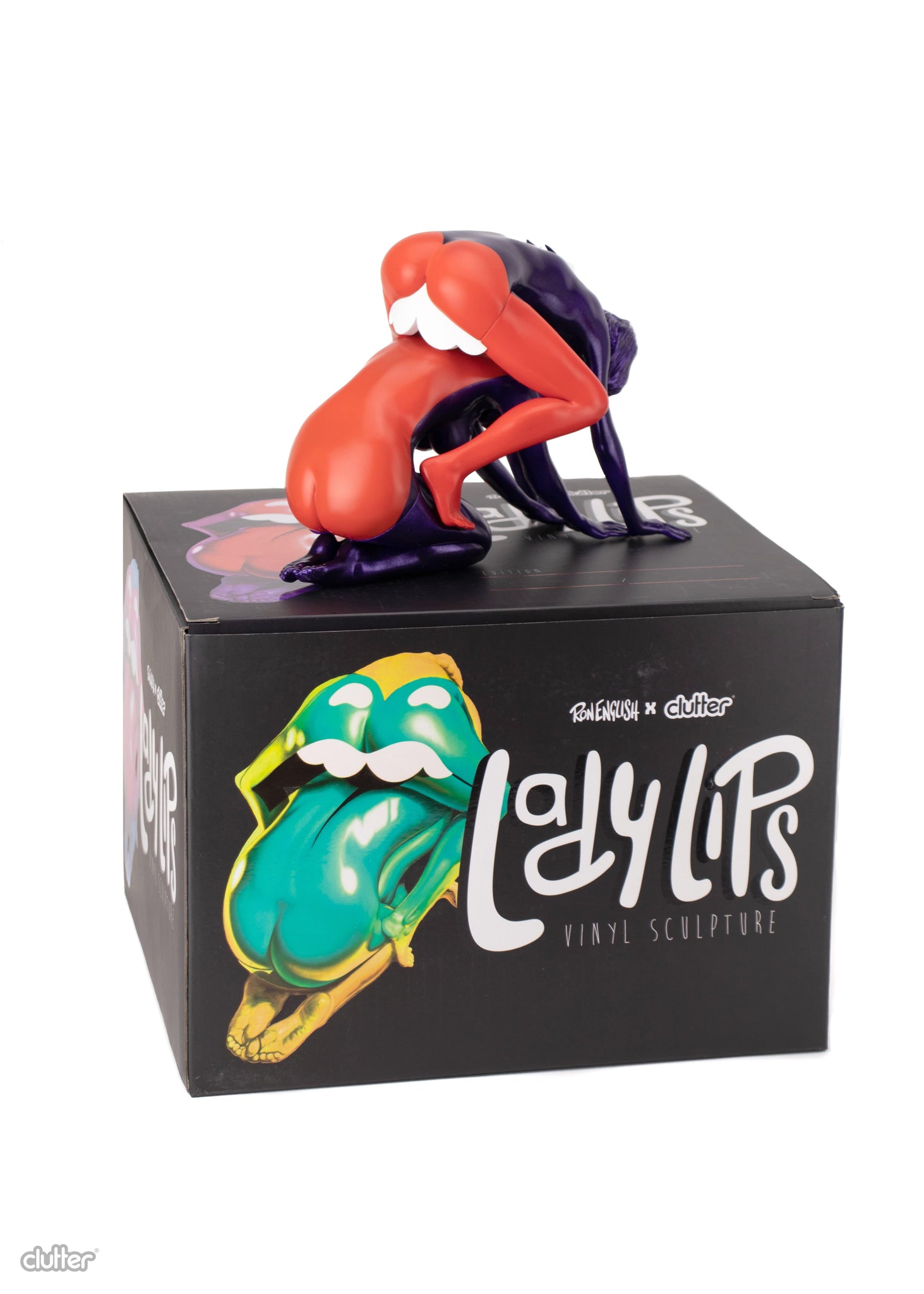 Lady Lips Art Sculpture by Ron English x Clutter - IamRetro Exclusive