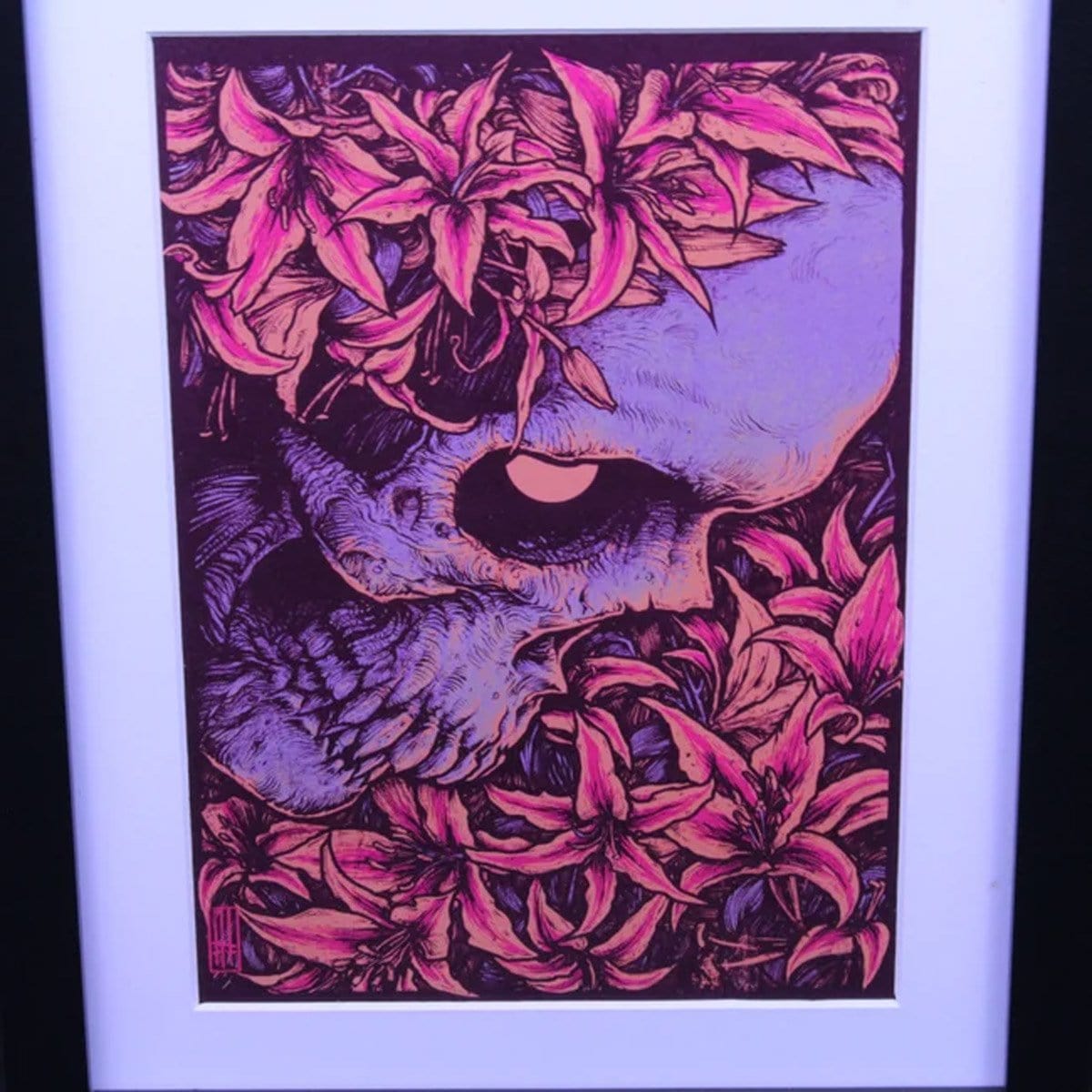 'Rest in Peaces' Signed Lithograph Print by Godmachine