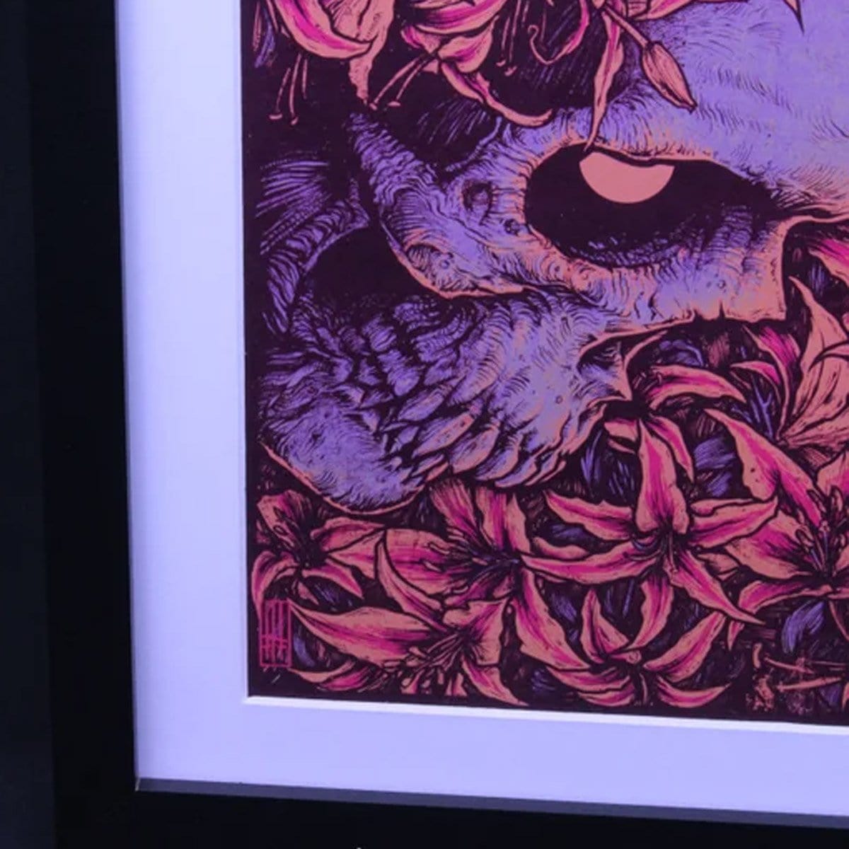'Rest in Peaces' Signed Lithograph Print by Godmachine